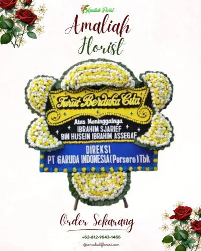 Papan Bunga Duka di Sindanggalih
