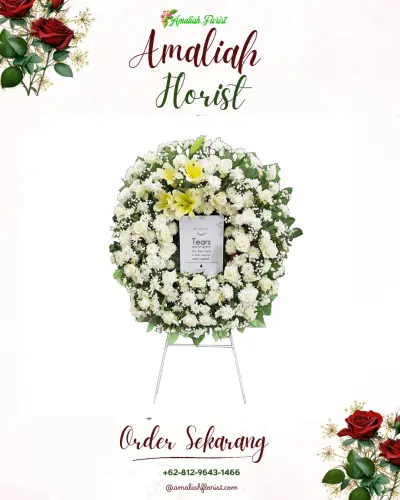 Krans Bunga Duka Cita di Sindanggalih